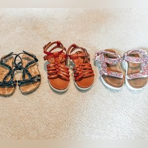 Toddler Size 9 Sandal Lot